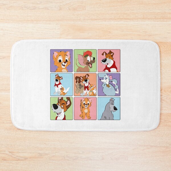 Item preview, Oliver and Dodger multiple squares designed and sold by wiles-wenonza.