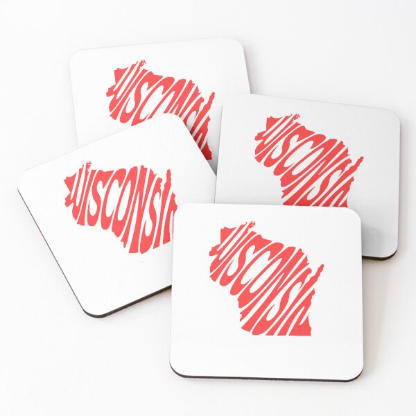 Item preview, Wisconsin Wording Sticker designed and sold by CONNORTAIT.