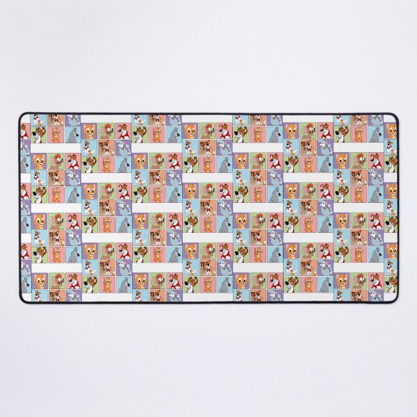 Item preview, Oliver and Dodger multiple squares designed and sold by wiles-wenonza.