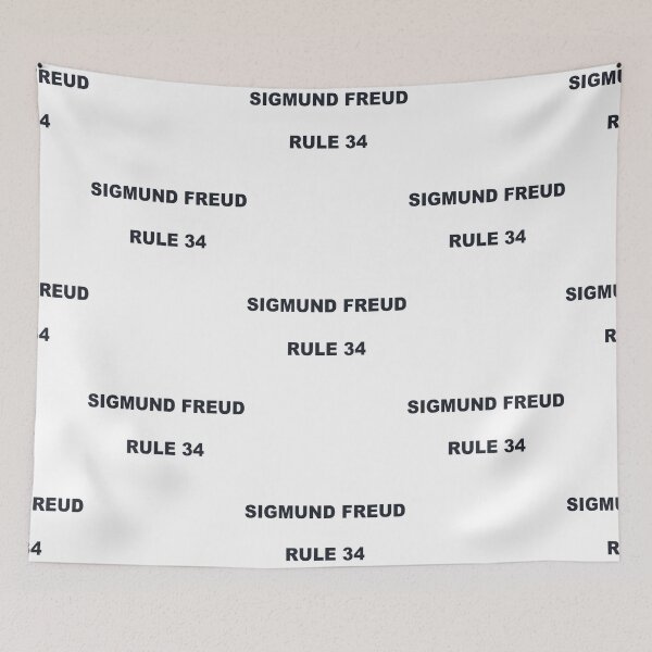 Item preview, Sigmund Freud Rule 34 designed and sold by jeffer-lizzett.