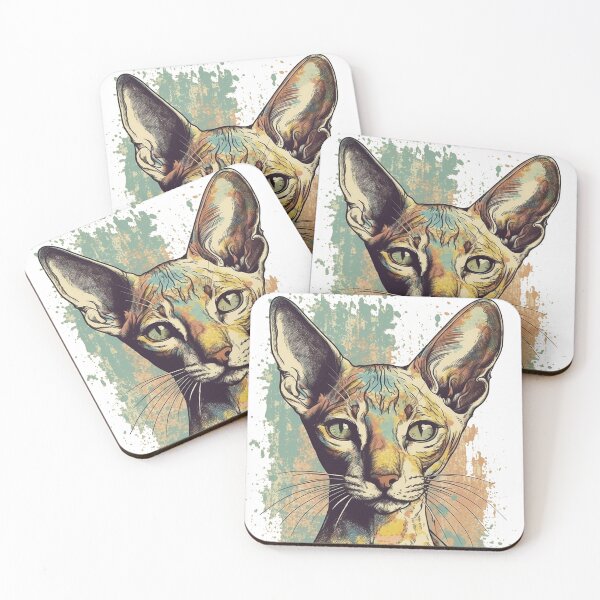 Artikelvorschau, Oriental Shorthair and German Pointer-inspired digital art: Hyperrealistic Feline entworfen und verkauft von DooodleGod.