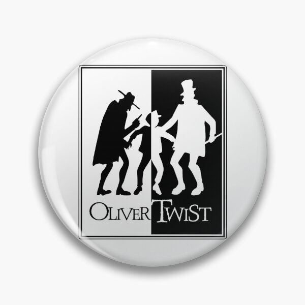 Artikelvorschau, OLIVER TWIST von Charles Dickens Vintage Silhouette Abstrakter Druck entworfen und verkauft von wiles-wenonza.