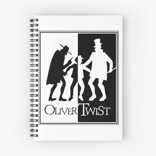 Artikelvorschau, OLIVER TWIST von Charles Dickens Vintage Silhouette Abstrakter Druck entworfen und verkauft von wiles-wenonza.