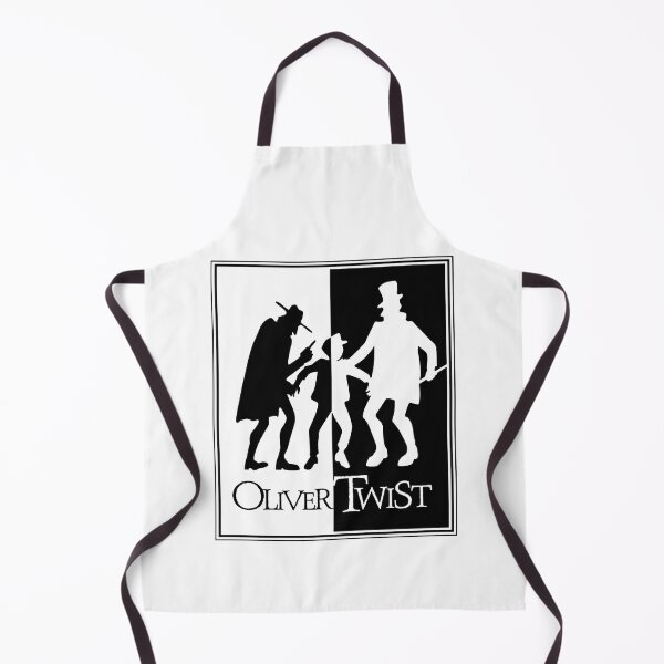 Item preview, OLIVER TWIST By Charles Dickens Vintage Silhouette Abstract Print designed and sold by wiles-wenonza.