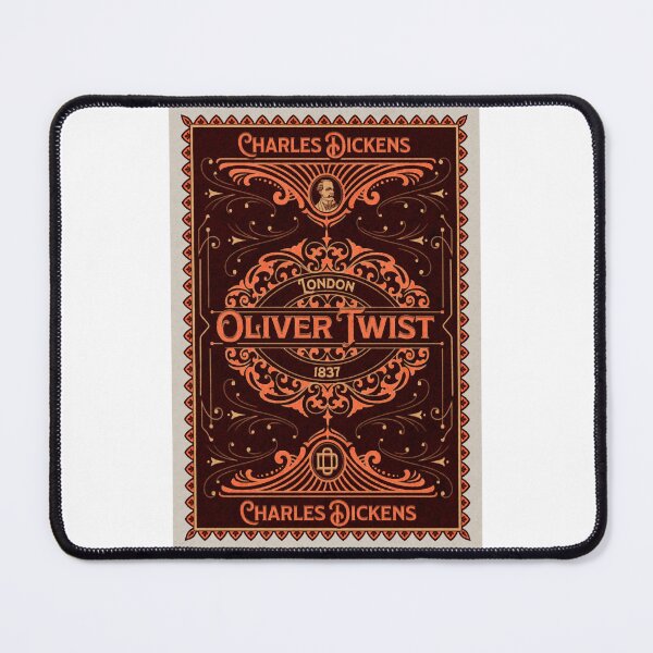 Item preview, Oliver Twist - Charles Dickens Book Cover Art designed and sold by wiles-wenonza.