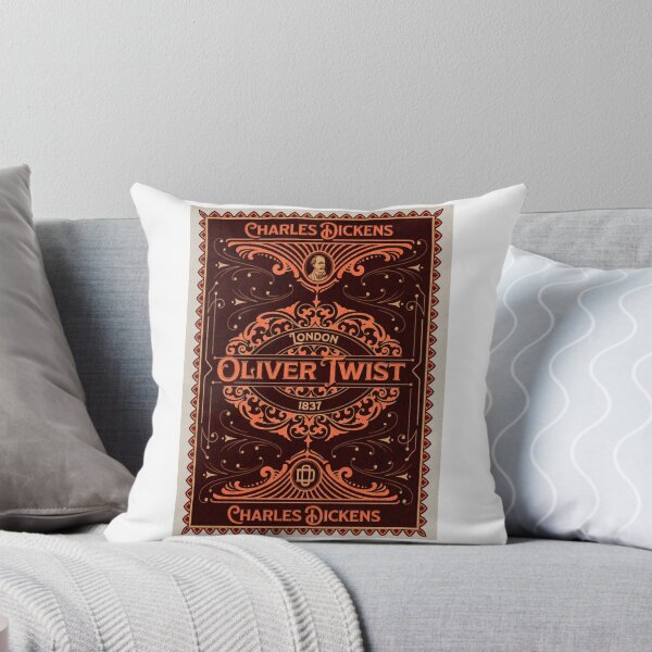 Item preview, Oliver Twist - Charles Dickens Book Cover Art designed and sold by wiles-wenonza.