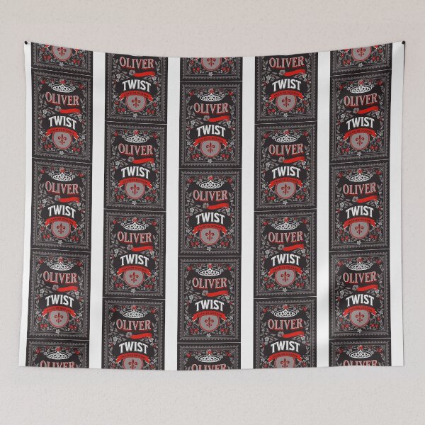 Item preview, Oliver Twist - Charles Dickens Book Cover Art designed and sold by wiles-wenonza.