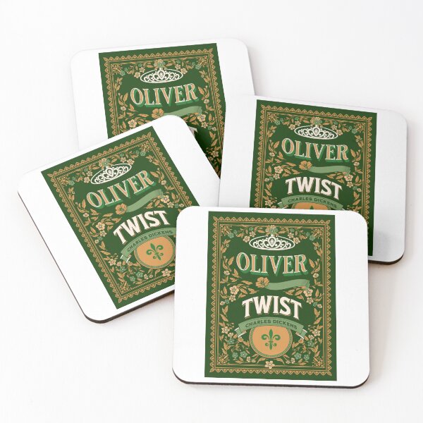Item preview, Oliver Twist - Charles Dickens Book Cover Art designed and sold by wiles-wenonza.