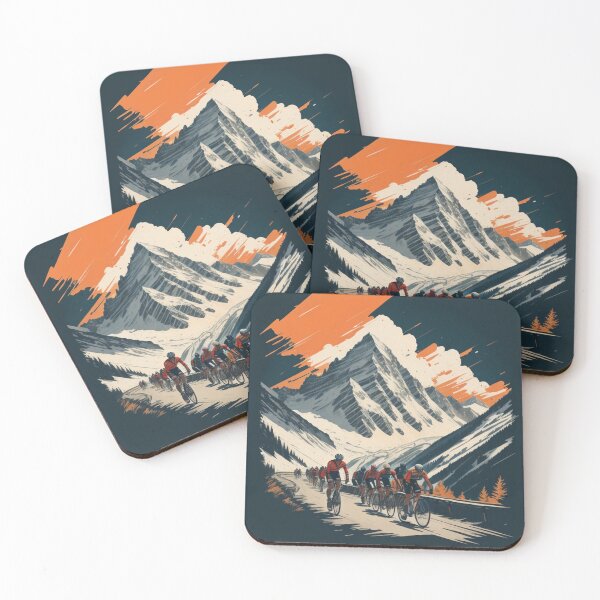 Item preview, Giro D' Italia Retro Passo Dello Stelvio Cycling designed and sold by judyharriss.