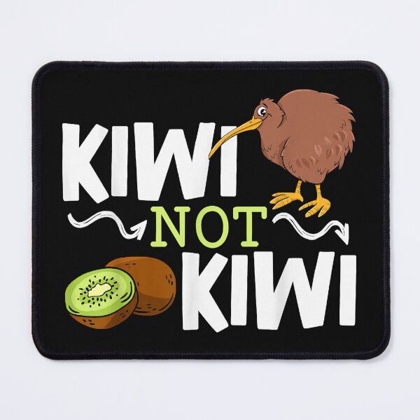 Item preview, Kiwi Not Kiwi Animal Pun New Zealand Kiwi Bird designed and sold by RachelHanover.