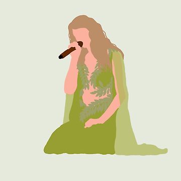 Taylor Swift Eras Tour green dress folklore evermore " Journal for Sale by  nerfie | Redbubble
