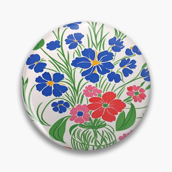 Item preview, Vibrant Floral Artistry: Matisse Cut-Outs Inspired Flower  designed and sold by Tamas Das.