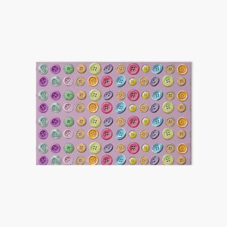 Buttons galore Art Board Print