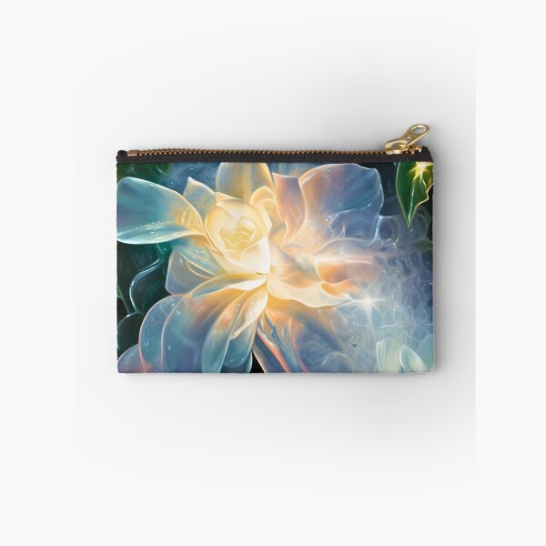 Item preview, White Translucent Gardenia Flowers designed and sold by ShakaLife.org.