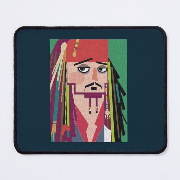 Item preview, Art face desigual jonny depp Fitted Scoop  designed and sold by hsonmaidinh.