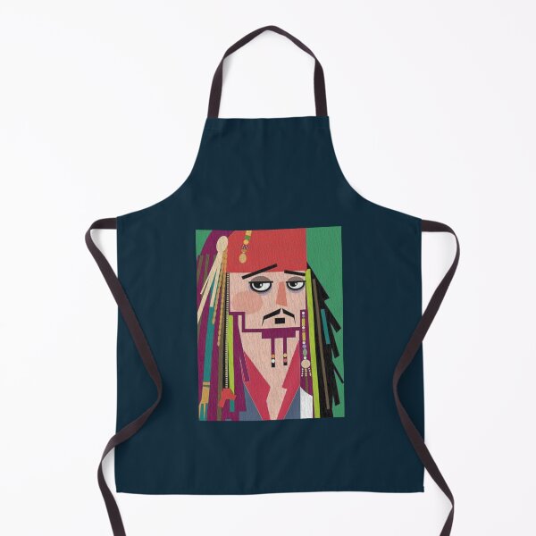 Item preview, Art face desigual jonny depp Fitted Scoop designed and sold by hsonmaidinh.