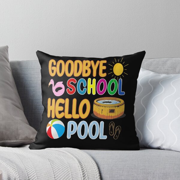 Item preview, Goodbye School Hello Pool - Summer Vacation Summer designed and sold by dJ-Design.
