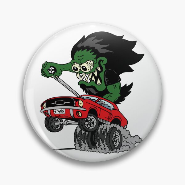 Artikelvorschau, Thrashin' Stang – Thrash x Kustom Kulture entworfen und verkauft von LaloSoda.
