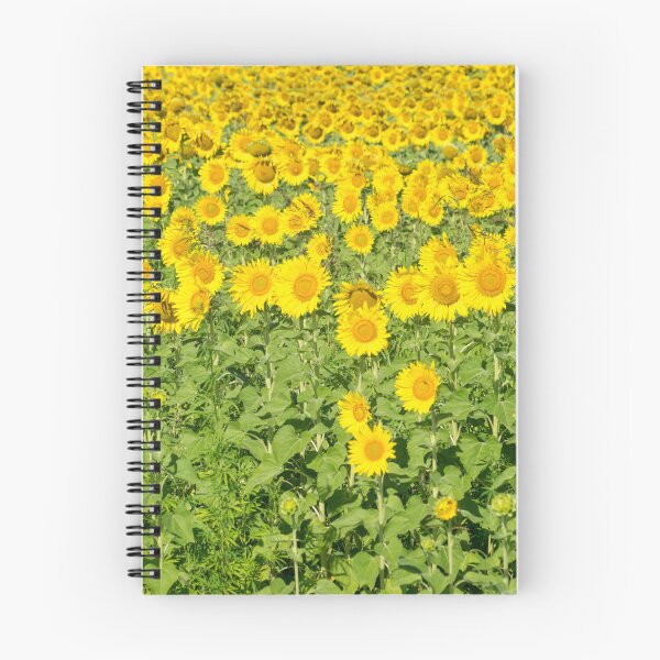 Item preview, Happy Summery Field of Sunflowers designed and sold by Georgia Mizuleva.