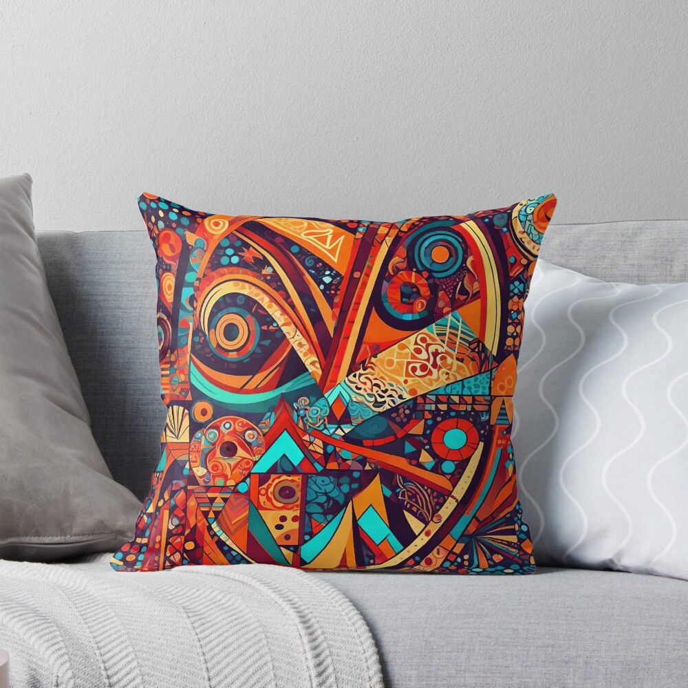 Item preview, Throw Pillow designed and sold by Aarakaruturi.