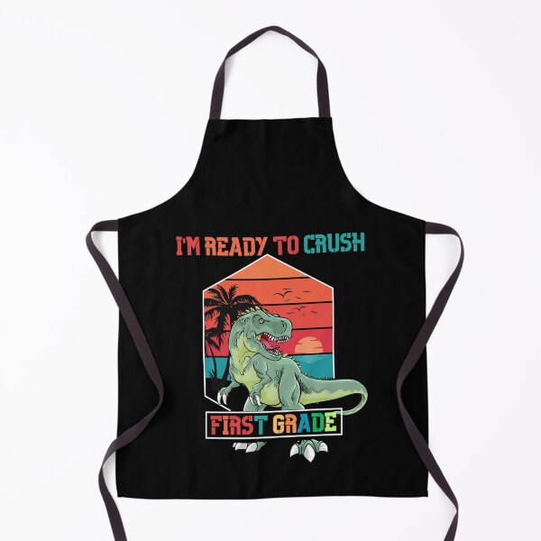 Item preview, I'm Ready To Crush 1st Grade Dinosaur T Rex Back To School designed and sold by Nicet-shirt1.