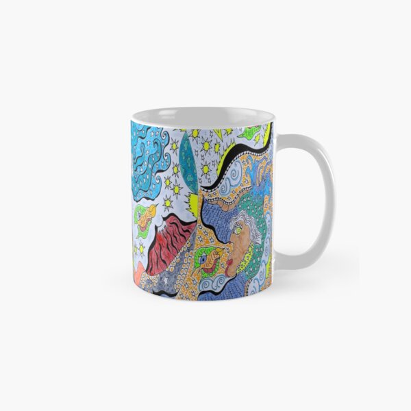 Supersonic Angel Mermaid Classic Mug