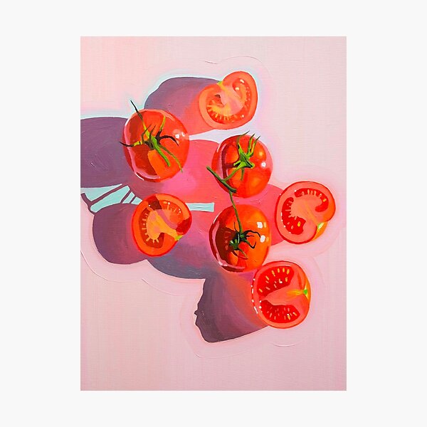 Aperçu de l'œuvre J'AIME LES TOMATES ! créée et vendue par daisydreamart.