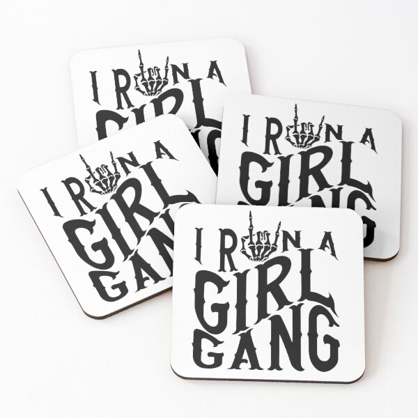 Item preview, I Run A Girl Gang Print  designed and sold by ThatsSoTrendy.