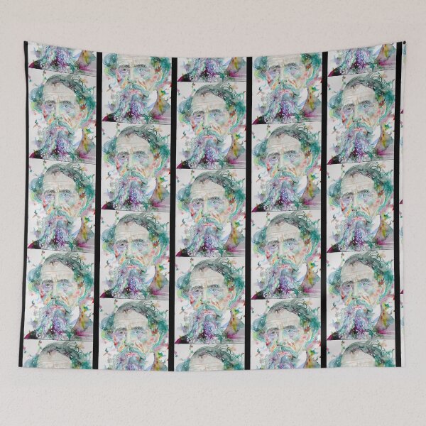 Item preview, CHARLES DICKENS - watercolor portrait.4 designed and sold by garibay-wendiex.