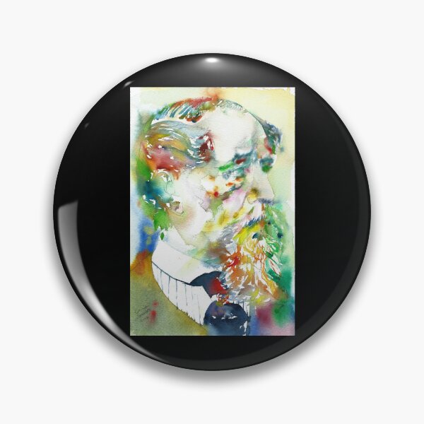 Item preview, CHARLES DICKENS - watercolor portrait.5 designed and sold by garibay-wendiex.