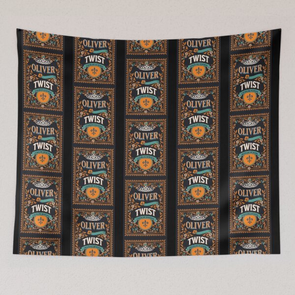 Item preview, Oliver Twist - Charles Dickens Book Cover Art  designed and sold by garibay-wendiex.