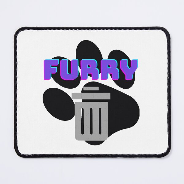 Item preview, Furry Trash Graphic Gay LGBT Furry Pride - Purple Retro designed and sold by busch-delaine.