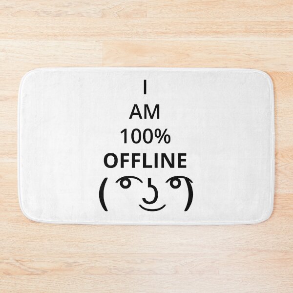 Item preview, I AM 100 OFFLINE ( not true ) designed and sold by busch-delaine.