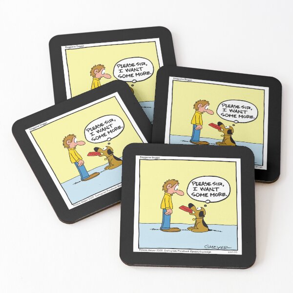 Item preview, Please Sir, I Want some More Dog Cartoon designed and sold by garibay-wendiex.