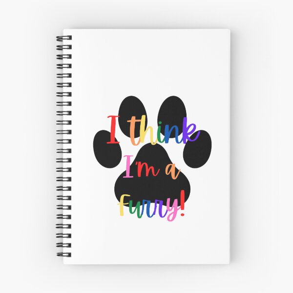 Item preview, I Think I_amp_39_m a Furry! Graphic - GayRainbow designed and sold by busch-delaine.