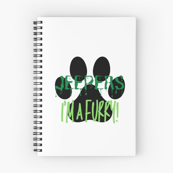 Item preview, Jeepers I_amp_39_m a Furry! Graphic - Green designed and sold by busch-delaine.