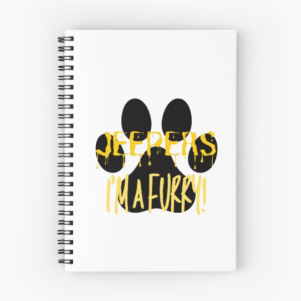 Item preview, Jeepers I_amp_39_m a Furry! Graphic - Yellow designed and sold by busch-delaine.