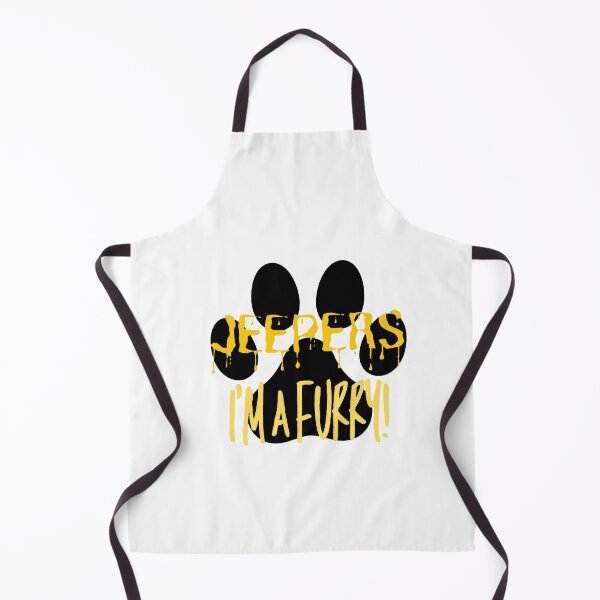 Item preview, Jeepers I_amp_39_m a Furry! Graphic - Yellow designed and sold by busch-delaine.