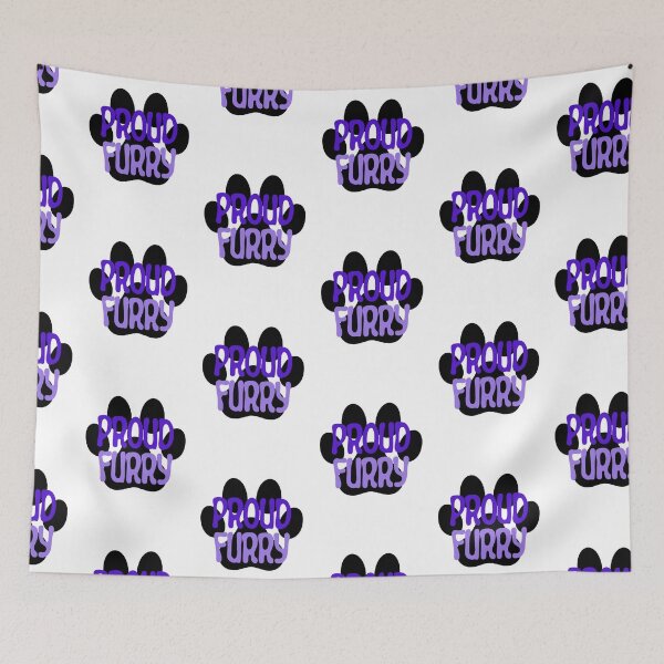 Item preview, Proud Furry Graphic - Purple designed and sold by busch-delaine.