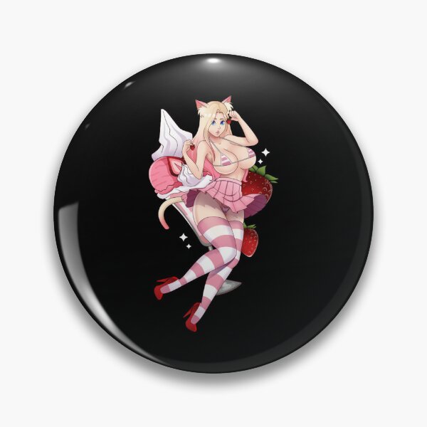 Item preview, Strawberry Neko designed and sold by busch-delaine.