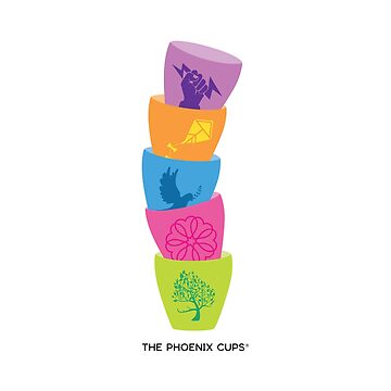 Artwork thumbnail, Phoenix Cups Stacked by The Phoenix Cups