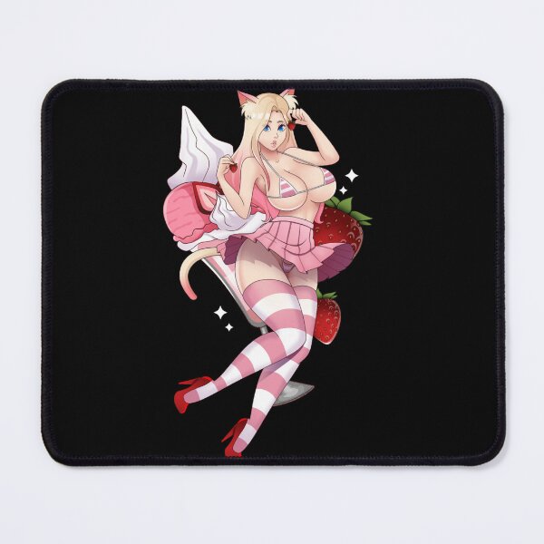 Item preview, Strawberry Neko designed and sold by busch-delaine.