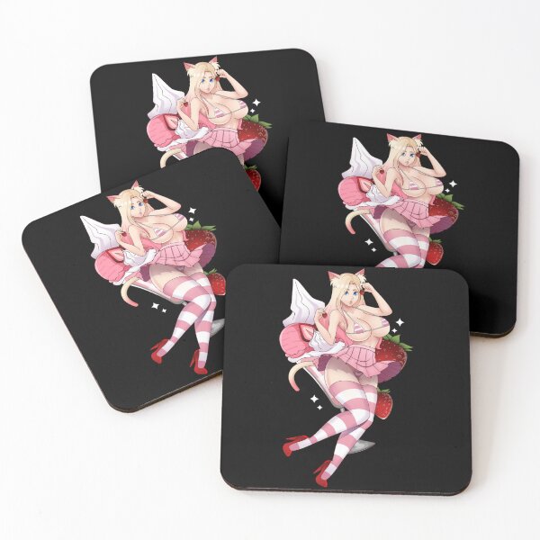 Item preview, Strawberry Neko designed and sold by busch-delaine.
