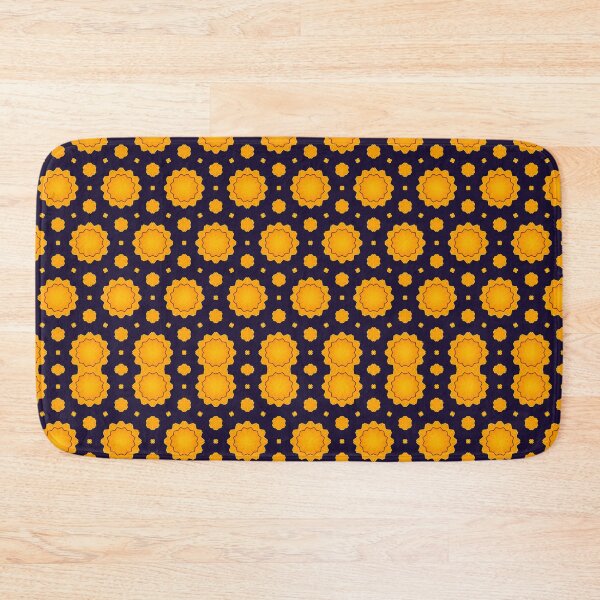 Item preview, Black Sun Flowers Pattern designed and sold by artbibun.