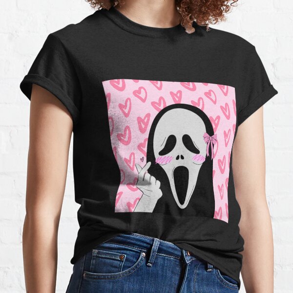 Scream Ghost Face Hot Pink Phone Hanging Car Freshie