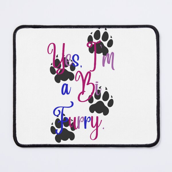 Item preview, Yes I_m a Bi Furry. Graphic - Bi-Flag Colors designed and sold by busch-delaine.