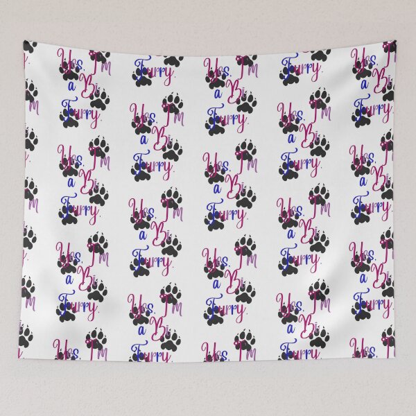 Item preview, Yes I_m a Bi Furry. Graphic - Bi-Flag Colors designed and sold by busch-delaine.