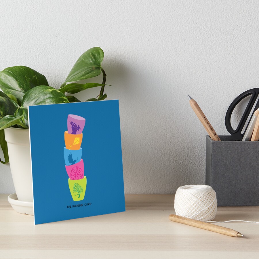 Item preview, Art Board Print designed and sold by PhoenixSupport.
