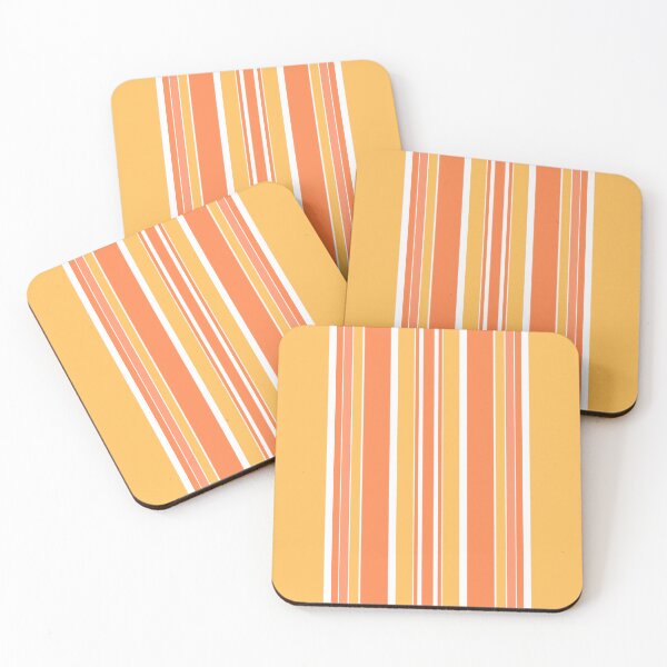 Item preview, Bold Orange Yellow Stripes designed and sold by Sheila Wenzel Ganny.