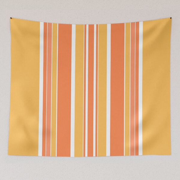 Item preview, Bold Orange Yellow Stripes designed and sold by Sheila Wenzel Ganny.